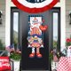 thumbnail image 1 of 4th of July Gnome Door Hanging Banners USA Independence Day Patriotic Wall Door Decor Red White Blue Star Stripe Non woven Fabric Hanging Decoration, 1 of 6