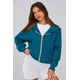 thumbnail image 3 of Sudadera con Cierre PRETTYGARDEN con Capucha Azul Talla M, 3 of 8