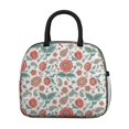 thumbnail image 2 of Womens Pioneer Flower Floral Print Pattern Lunch Box for Work,Insulated Lunch Bag for Women,Loncheras Para Mujer,Leakproof Adult Lunch Bag for Work,Beach,Travel,Picnic,Camping, 2 of 6