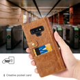 thumbnail image 2 of Funda de teléfono con tapa de lujo para Samsung Galaxy Note 9, funda con tarjeta para Samsung Galaxy Note 10 Lite, Funda de cuero con billetera, Coque Capa qym unisex, 2 of 2