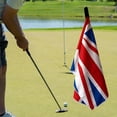 thumbnail image 3 of Toalla de golf premium para bolsa de golf Patrón de tejido de microfibra Toalla de pelota de golf Herramienta de limpieza del club Absorbe el Bandera del Unido Macarena Toallas de golf, 3 of 8