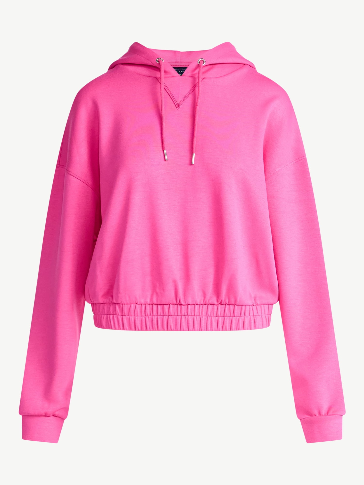 Scoop Women's and Women's Plus New Scubaknit Pullover Hoodie, Sizes XS-4X