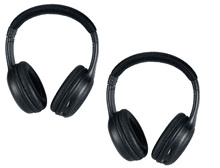 2006 2007 2008 2009 2010 2011 2012 for VES Chrysler Dodge Jeep IR wireless headphones headsets and remote