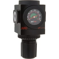ARO R37341-600-VS Air Regulator 1/2" NPT, w/Gauge - 250 psi Max Inlet