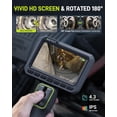 thumbnail image 3 of Borescopio Anykit 4.3" HD con Sonda Articulada de 210° y 1.1 cm de Diámetro, 3 of 9