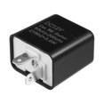 thumbnail image 4 of Unique Bargains 12V 2 Pin LED Electronic Flasher Relay for Motorbike Turn Signal Universal Warn Flash Relay Black, 4 of 6