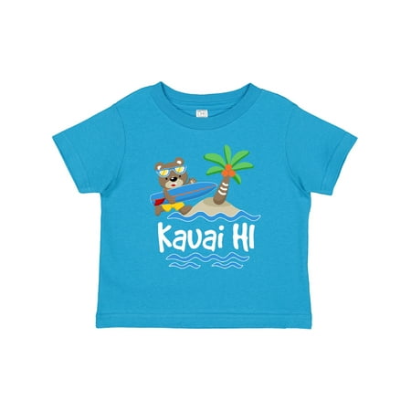 

Inktastic Kauai Hawaii Surfing Gift Toddler Boy or Toddler Girl T-Shirt