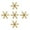 Gold, variant on putnchl 100pc Gold Cloth Christmas Snowflake Confetti Christmas Decoration 4cm