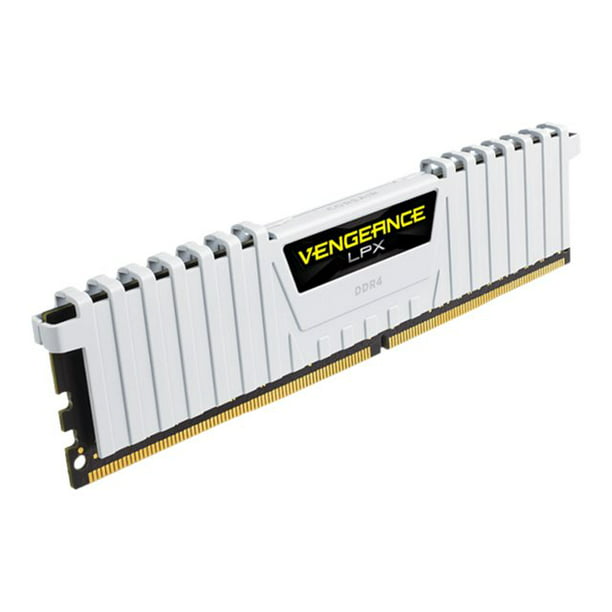 CORSAIR Vengeance LPX - DDR4 - kit - 16 GB: x 8 GB - DIMM 288-pin - 3000 MHz / PC4-24000 - CL15 - 1.35 V - unbuffered - non-ECC - white - Walmart.com