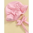 thumbnail image 6 of Bslissey Toddler Baby Girls Cute 3Pcs Bikini Swimsuit Sleeveless Halter Neck Tank Tops + Skirt Hem Shorts + Hat 9M-3T Infant Casual Summer Bathing Suits Beach Wear, 6 of 9