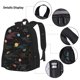 thumbnail image 3 of Fotbe Galaxy Set Escolar 3 en 1 para Niños - Mochila Duradera con Lonchera Aislante y Estuche para Lápices - Mochila Escolar para Niños y Niñas, 3 of 7