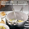 thumbnail image 2 of GreenPan venice Pro healthy Ceramic nonstich triply 3.4L covered chefs pan, 2 of 6