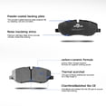 thumbnail image 3 of Front & Rear Ceramic Brake Pads For 2005-2009 Land Rover LR3 Range Rover Sport, 3 of 4