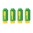 thumbnail image 1 of Retractable click pen eraser, push pen eraser, students, 1 of 5