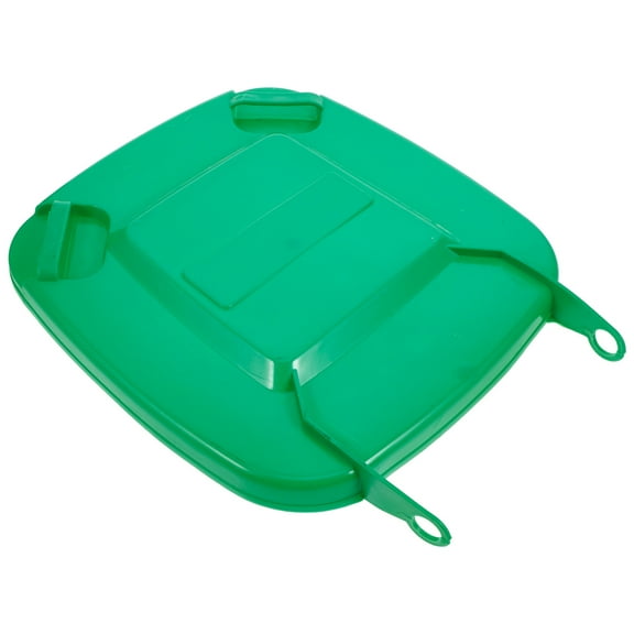 Raindrops Outdoor Trash Can Lid Easy Installation Odor-Resistant Green
