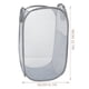 thumbnail image 4 of GOOHOCHY Cesto para ropa sucia con asas, 2 unidades, para dormitorio, para el hogar, 4 of 8