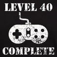 thumbnail image 3 of CafePress - Level 40 Complete 40Th Birthday T Shirt - Men's Classic Graphic Cotton T-Shirt, 3 of 4