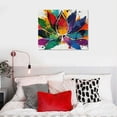 thumbnail image 5 of Awypu Just like the Lotus Inspirational Quote Canvas Wall Art Lotus Watercolor Canvas Print Positive Canvas Painting Wall Decor Framed Motivational Gift, 5 of 5