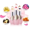 thumbnail image 3 of 6 Pack Crystal Jelly Flower Lipstick Set Nutritious Temperature Change Lip Balm Long Lasting Moisturizer Lip Gloss Magic Color Change Lip Stick Set, 3 of 8