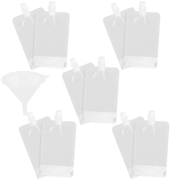 Milk Tea Packaging Bag Wine Plastic Drinks Flasks Drinking Water Bags Travel Pouch Liquor Pouches