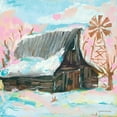 thumbnail image 2 of Mingo, Jessica 20x20 White Modern Wood Framed Museum Art Print Titled - Windmill Barn, 2 of 4