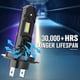 thumbnail image 2 of Bombillas LED 16000LM, 6500K Luz blanca 360 ° Iluminación Bombillas para faros delanteros Romacci Faros de automóviles, 2 of 7