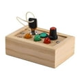 thumbnail image 4 of Interruptor De Luces Tablero Ocupado Montessori Juguetes Para Viaje Juguete Preescolar Juguete De Madera Sunnimix Tablero Ocupado, 4 of 7
