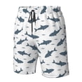 thumbnail image 4 of Fotbe Cute Shark Trajes de Baño Estampados para Hombre, Shorts de Verano de Secado Rápido, Ropa de Playa, Bañadores-Medium, 4 of 6