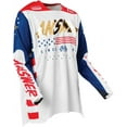 thumbnail image 2 of Answer A21 Elite RedZone Mens MX Offroad Jersey White/Navy/Scarlett LG, 2 of 2