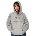 thumbnail image 4 of I've Got Your Back Funny Nerdy Hoodie Sweatshirt Women Men Brisco Brands S, 4 of 6