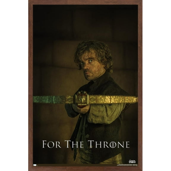 Game of Thrones - Tyrion Lannister Wall Poster, 22.375" x 34", Framed
