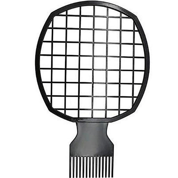 Peine Para Rizar El Cabello 2 En 1, Herramienta De Estilismo Para Hombres, Accesorios De Salón De Peluquería Africanos Ligeros De Doble Punta Vogacara CE008217-01