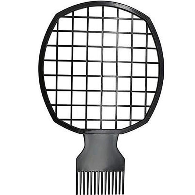 Peine Para Rizar El Cabello 2 En 1, Herramienta De Estilismo Para Hombres, Accesorios De Salón De Peluquería Africanos Ligeros De Doble Punta Eigraketly CE008217-01