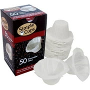 Disposable Filters for Use in KeurigÂ® Brewers (50 pack) - Simple Cups -Use Your Own Coffee