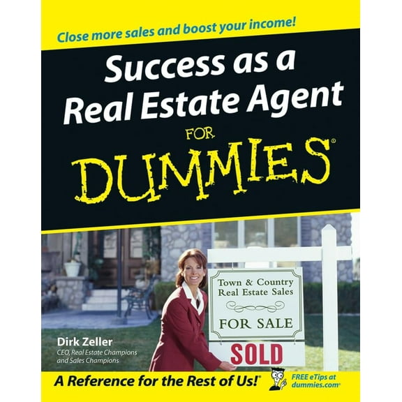 Pre-Owned Success as a Real Estate Agent For Dummies Paperback