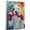 American Bulldog, variant on Irish Wolfhound Dog Stretched Canvas Size 8x12 – Boxing Theme Dog Art for Wall, Irish Wolfhound Dog Playing Boxing Wall Art, Dog Lover Canvas Decor