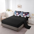 thumbnail image 5 of Erosebridal Baseball Sport Games 7-Piece Twin Bedding Sets,Watercolor Splatter Ink Bedding Comforter Set For Boys Teens,Reversible, 5 of 7