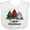 AA-White, variant on Inktastic Country Christmas Plaid Trees Boys or Girls Baby Bib