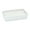 Clear Confetti Glitter, variant on Pen+Gear Lightweight Plastic Pencil Box with Snap-on Lid, Clear, 1-Pack
