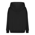thumbnail image 3 of Ashirexll Zip Up Hoodie Girls Oversized Hoodies For Girls Middle And Large Childrens Casual Solid Color Hoodie Long Sleeve Sports Jacket For 2-14 Years, 3 of 3