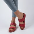 thumbnail image 5 of Pimfylm Sandals Women Low Heel Sandals For Women Sorel Sandals Women Red 37, 5 of 5