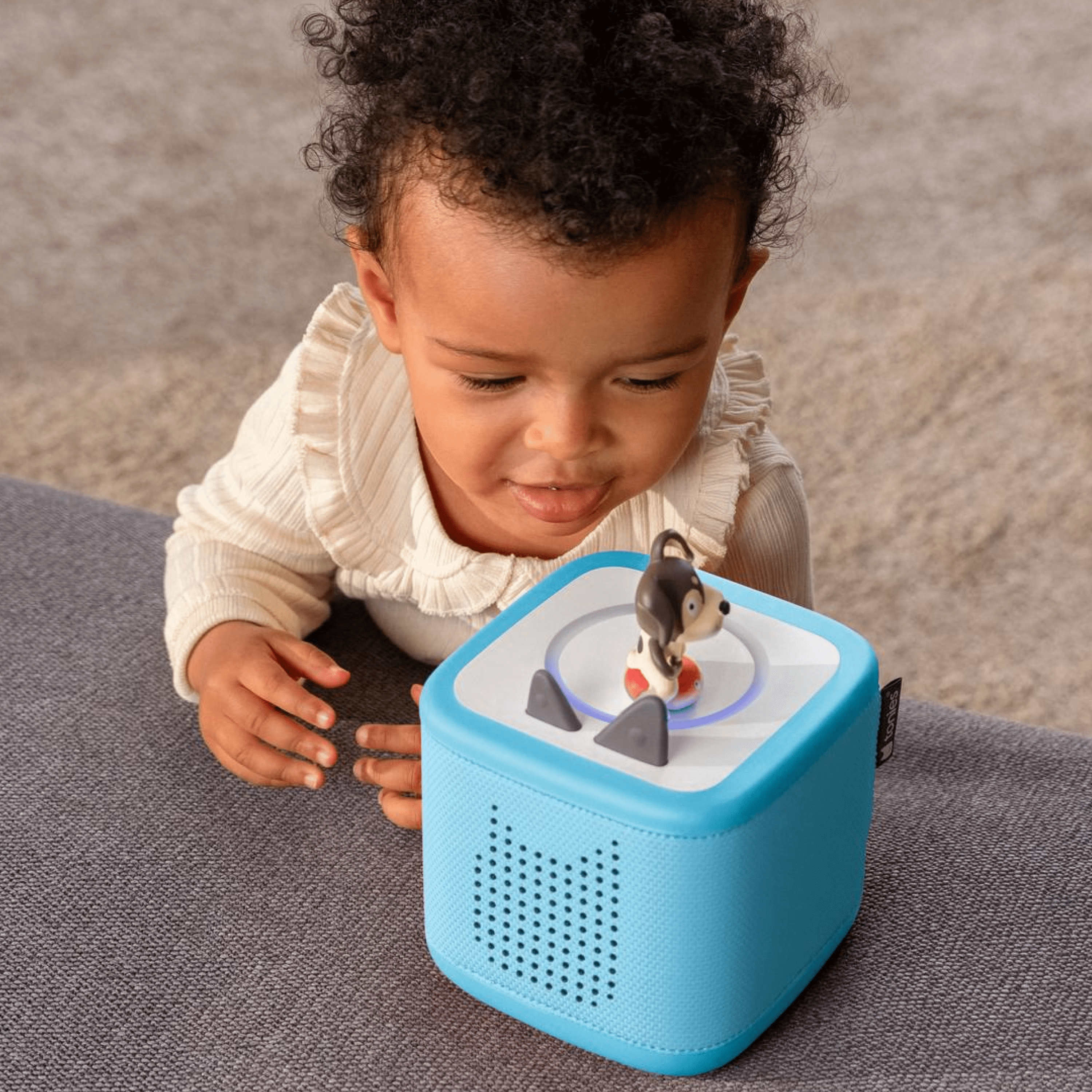 tonies Coffret Toniebox 2 avec Elsa, Olaf et Anna de Frozen – Bleu ciel (Anglais)