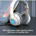 thumbnail image 5 of Wireless Headphones for TV Watching, TV Headphones Wireless for Seniors with TV Transmitter Charging Base, 65hrs Bluetooth Headset Compatible with All TVs, No Audio Delay, Gift for the Elderly/Parent, 5 of 7