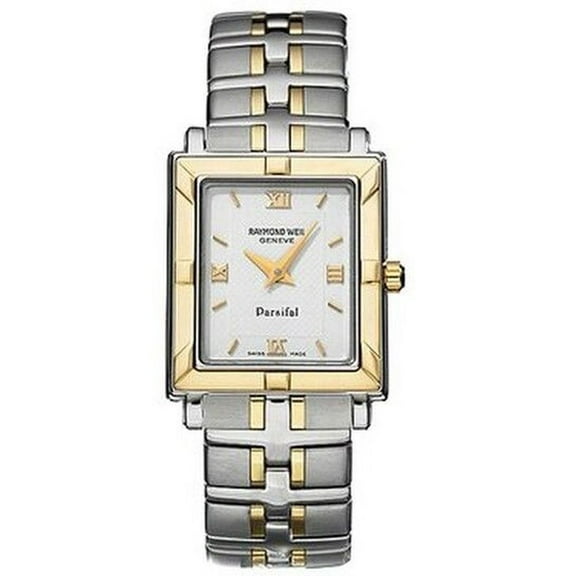 Raymond Weil Parsifal White Dial Two Tone Women's Watch 9730-STG-00307