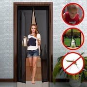 Gimars Magnetic Mesh Screen Door Instant Magic Mesh Curtain Closer for 41"x 85" w/ Heavy Duty Mesh