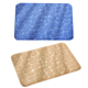 thumbnail image 3 of Alfombrilla de baño con adoquines, absorbente de agua, lavable a máquina (50 x 80 cm, marrón), 3 of 4