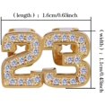 thumbnail image 2 of HAHDAXIA 2 Pcs Iced Out Teeth Grillz for Hip Hop Grills for Your Teeth Top and Bottom, Rapper Costume Cosplay Teeth Jewelry and Accessories - for Photo Video Shoots, Clubbing, 2 of 7