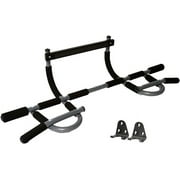 Iron Gym Doorway Pull Up Bar, Strength Training Pull-up Door Frame Bars, Total Upper Body Workout Bar for Doorway, Chin Up Bar, Fitness Exercise for Home
