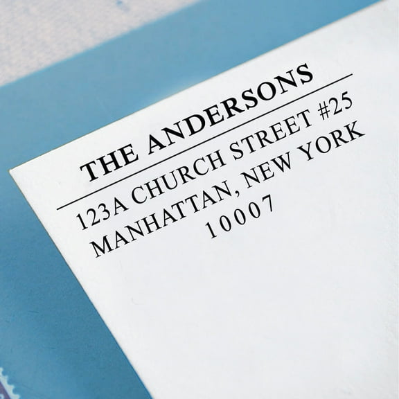 Custom Return Address Stamp Personalized Family Address Rubber Ink Stamper Wedding Gift