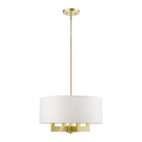 Livex Lighting - Cresthaven - 4 Light Chandelier in Contemporary Style - 18